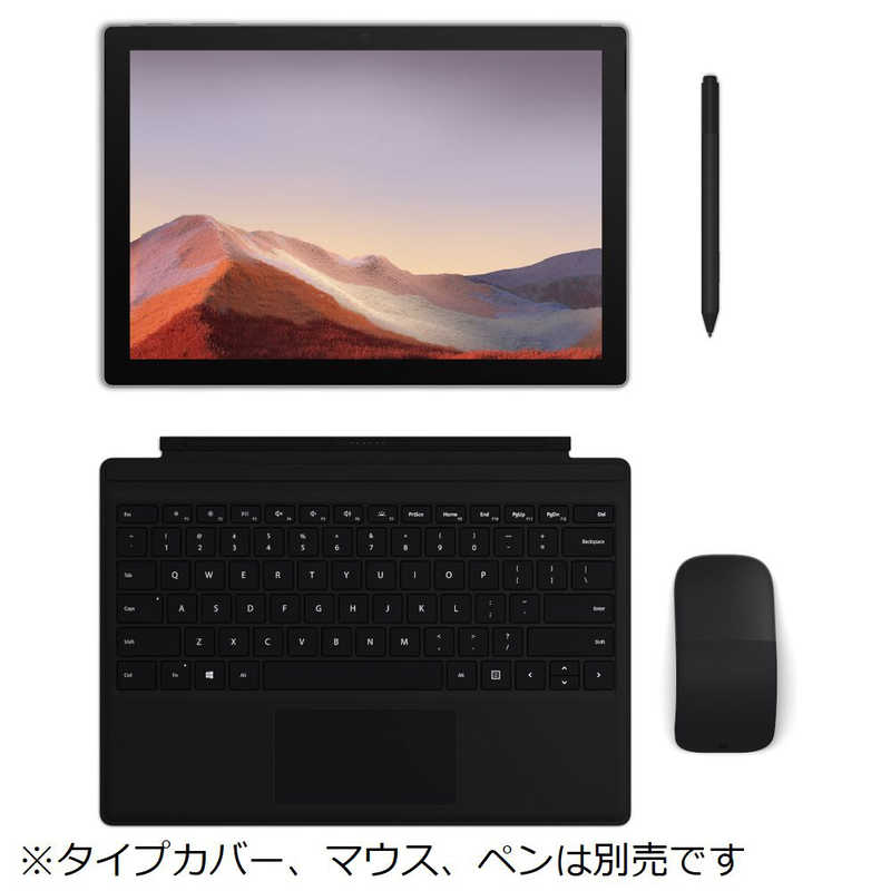 マイクロソフト　Microsoft マイクロソフト　Microsoft Windowsタブレット Surface Pro 7(サーフェスプロ7)  12.3型  intel Core i5  SSD 128GB  メモリ 8GB  VDV-00014 プラチナ VDV-00014 プラチナ