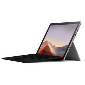 マイクロソフト　Microsoft Surface Pro 7(プラチナ)＋タイプカバー(ブラック)[12.3型 /SSD 128GB /メモリ 8GB /Core i5] ノートパソコン サーフェスプロ7 QWU00006
