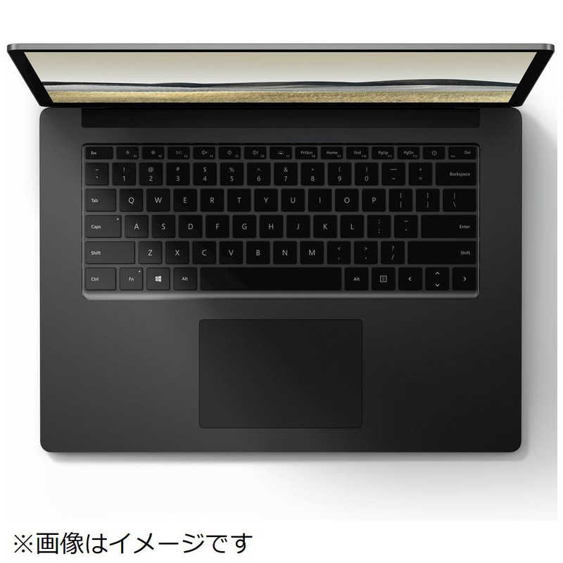 マイクロソフト　Microsoft マイクロソフト　Microsoft ノートパソコン Surface Laptop 3(サーフェス ラップトップ3) [15.0型 /SSD:256GB /メモリ:8GB /2019年10月モデル] VGZ-00039 ブラック VGZ-00039 ブラック