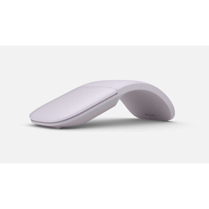 マイクロソフト　Microsoft マイクロソフト　Microsoft 【アウトレット】Microsoft Arc Mouse(ライラック) ELG-00020 ELG-00020