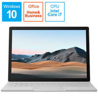 マイクロソフト Microsoft Surface Book3 15型 SSD 256GB メモリ 16GB 