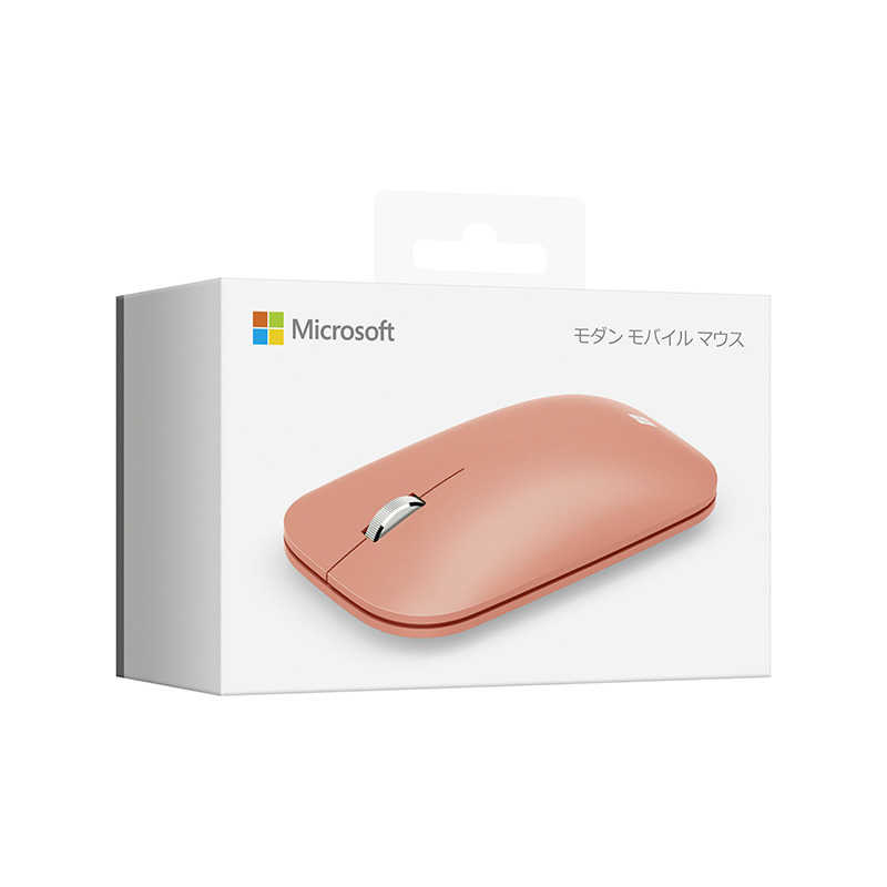 マイクロソフト　Microsoft マイクロソフト　Microsoft Modern Mobile Mouse Bluetooth Peach [5ボタン /Bluetooth /無線(ワイヤレス)] KTF-00046 KTF-00046