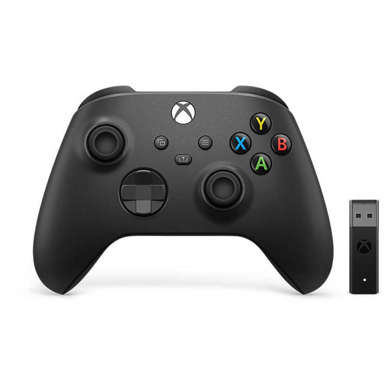 マイクロソフト　Microsoft マイクロソフト　Microsoft ワイヤレス コントローラー + ワイヤレス アダプタ for Windows 10 [Bluetooth･USB /Windows･Android] 1VA-00005 Xbox 1VA-00005 Xbox