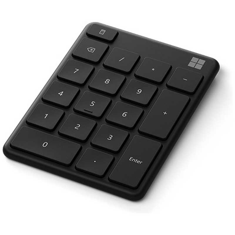 マイクロソフト　Microsoft マイクロソフト　Microsoft テンキー Number Pad マットブラック [Bluetooth /ワイヤレス] 23O-00002 23O-00002