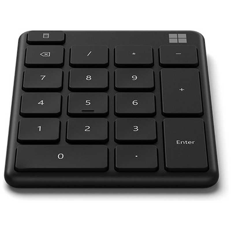 マイクロソフト　Microsoft マイクロソフト　Microsoft テンキー Number Pad マットブラック [Bluetooth /ワイヤレス] 23O-00002 23O-00002