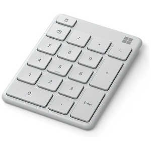 マイクロソフト　Microsoft テンキー Number Pad グレイシア [Bluetooth /ワイヤレス] 23O-00018