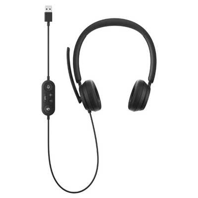 新品 Microsoft モダン有線ヘッドセット USB-A 6ID-00019 マイクロソフト Microsoft Microsoft モダン USB ヘッドセット 6ID