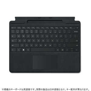 マイクロソフト　Microsoft Surface Pro Signature キーボード ブラック 8XA-00019