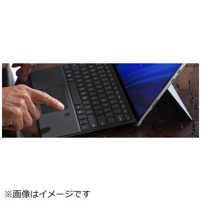 マイクロソフト　Microsoft マイクロソフト　Microsoft Microsoft Surface Pro 指紋認証センサー付き Signature キーボード ブラック 8XF-00019 8XF-00019