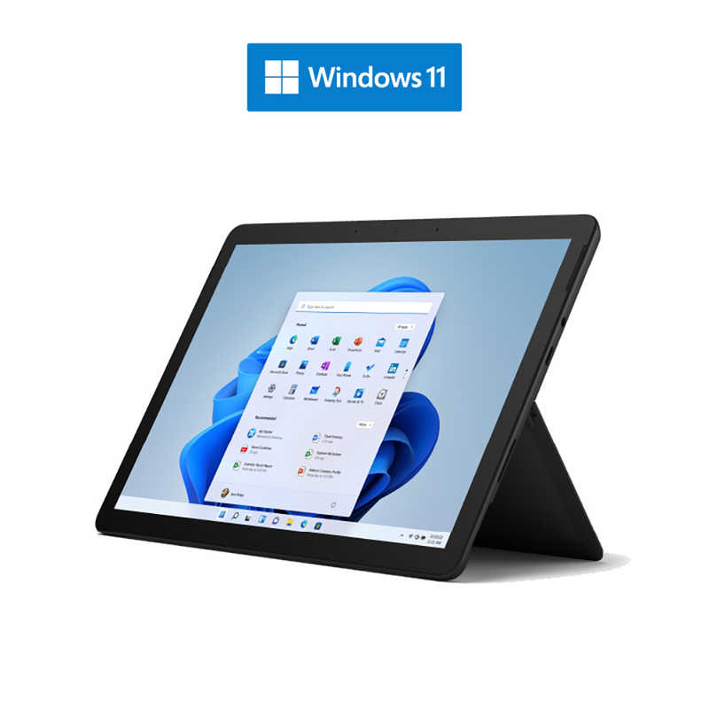 マイクロソフト　Microsoft マイクロソフト　Microsoft Surface Go 3 ブラック [10.5型/intel Pentium/メモリ：8GB/SSD：128GB] 8VA-00030 8VA-00030