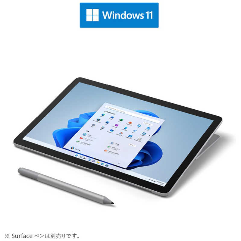 マイクロソフト　Microsoft マイクロソフト　Microsoft Surface Go 3 LTE Advanced プラチナ [10.5型 /Windows11 S /intel Core i3 /メモリ：8GB /SSD：128GB] 8VH-00014 8VH-00014