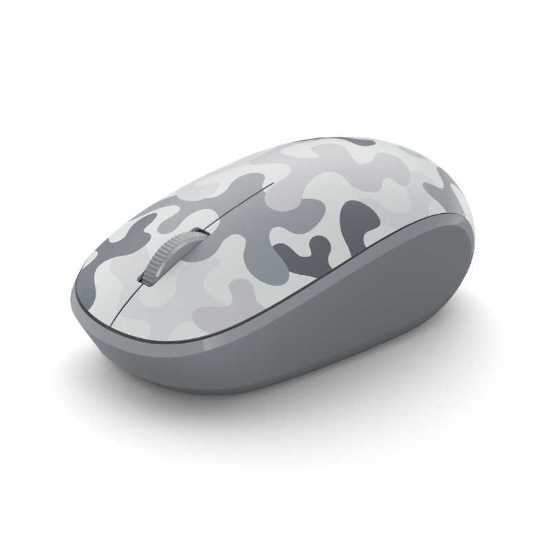 マイクロソフト　Microsoft マイクロソフト　Microsoft Bluetooth マウスCamo Edition Arctic Camo [光学式/無線(ワイヤレス)/4ボタン/Bluetooth] 8KX-00010 8KX-00010