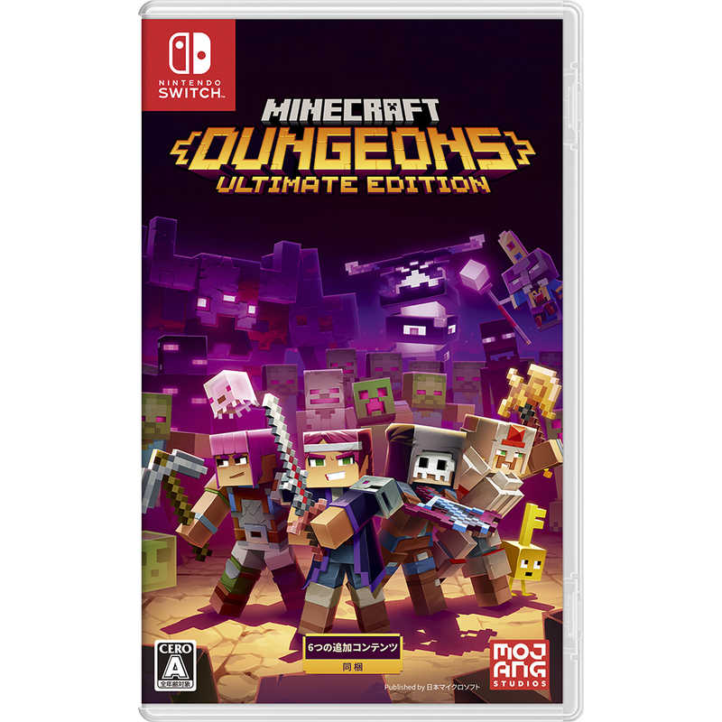 マイクロソフト　Microsoft マイクロソフト　Microsoft Switchゲームソフト Minecraft Dungeons Ultimate Edition  