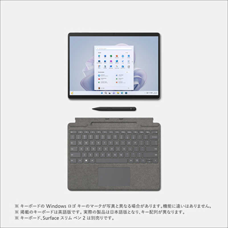 マイクロソフト　Microsoft マイクロソフト　Microsoft 【アウトレット】Surface Pro 9 プラチナ [Windows 11 Home/Core i7/メモリ:16GB/SSD:512GB] QIX-00011 QIX-00011