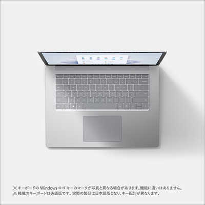 マイクロソフト Microsoft Surface Laptop 5 15インチ プラチナ