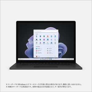 マイクロソフト　Microsoft Surface Laptop 5 15インチ ブラック [Windows 11 Home/Core i7/メモリ:16GB/SSD:512GB] RIP-00045