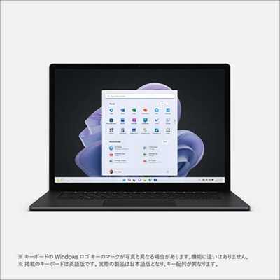 マイクロソフト Microsoft Surface Laptop 5 15インチ ブラック  