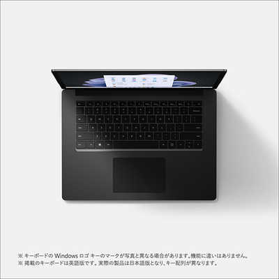 マイクロソフト Microsoft Surface Laptop 5 15インチ ブラック  
