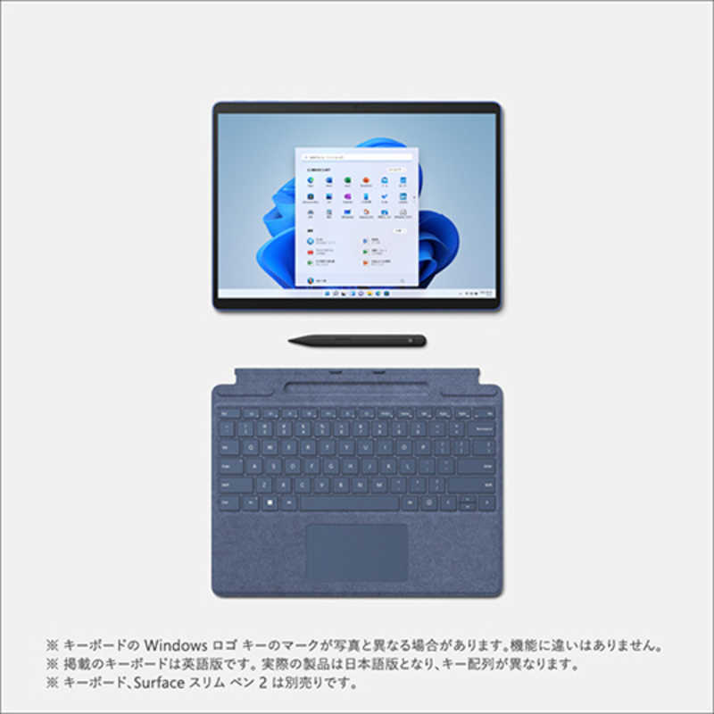 マイクロソフト　Microsoft マイクロソフト　Microsoft 【アウトレット】Surface Pro 9 サファイア [Windows 11 Home/Core i7/メモリ:16GB/SSD:256GB] QIL-00045 QIL-00045