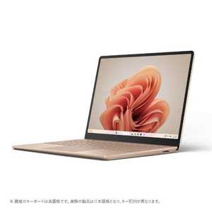 マイクロソフト　Microsoft Surface Laptop Go 3 サンドストーン [intel Core i5 /メモリ:16GB /SSD:256GB] XKQ-00015