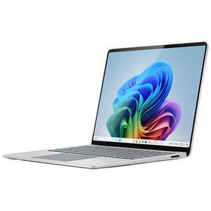 マイクロソフト　Microsoft Surface Laptop 第7世代 [13.8型/Windows11Home/Snapdragon X Plus/16GB/SSD256GB/Office] プラチナ ZGJ00020