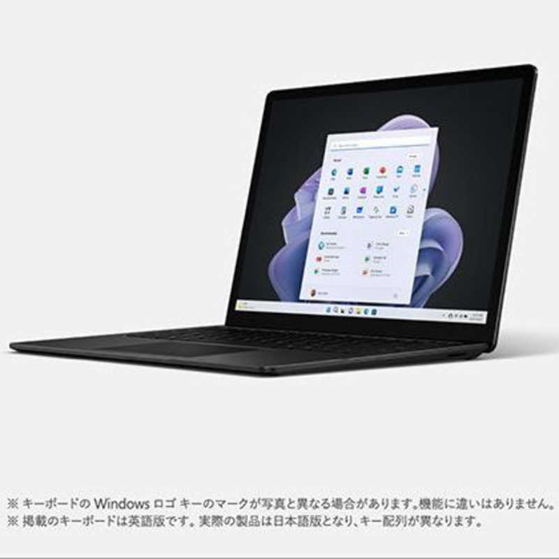 マイクロソフト　Microsoft マイクロソフト　Microsoft Surface (サーフェイス) Laptop 5 13.5インチ [Win11Home/Core i5/メモリ16GB/SSD256GB] ブラック S0P-00001 S0P-00001