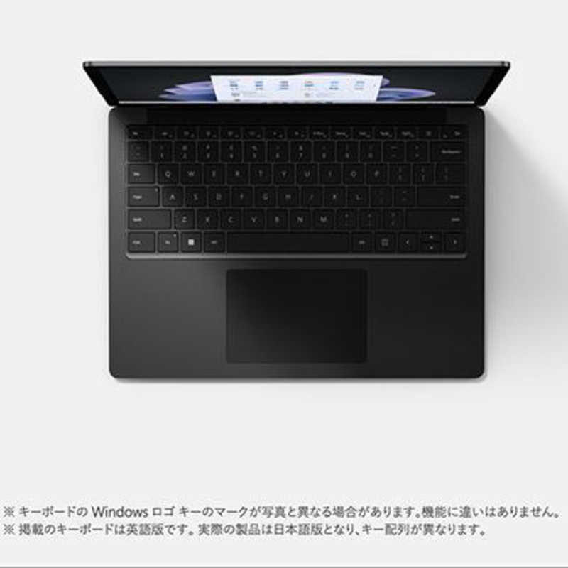 マイクロソフト　Microsoft マイクロソフト　Microsoft 【学割モデル】 Surface Laptop 5 13.5インチ ブラック [Windows 11 Home / intel Core i5 / SSD256GB] S0P-00001 S0P-00001