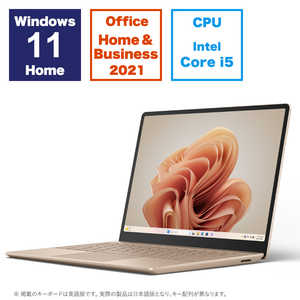 マイクロソフト　Microsoft Surface (サーフェイス) Laptop Go3 [Win11Home/Core i5/メモリ16GB/SSD512GB] サンドストーン S0D-00001