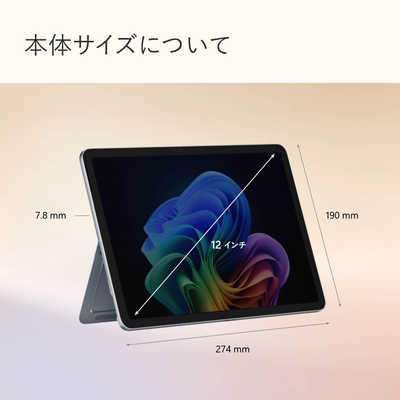 マイクロソフト Microsoft Surface Pro 12インチ［Copilot＋ PC