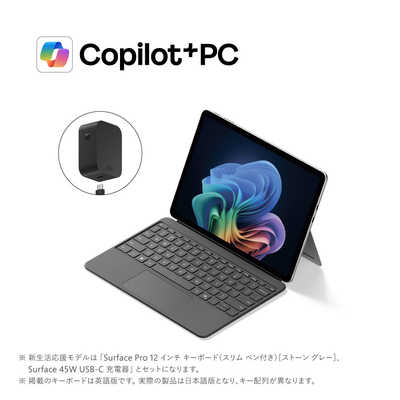 Microsoft Surface Pro 本体　充電器キーボード付 Microsoft SURFACE Pro キーボード、充電器つき 【公式通販】
