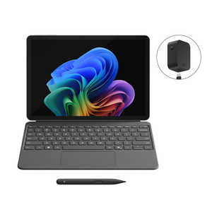 �}�C�N���\�t�g Microsoft �w�� Surface Pro +�L�[�{�[�h(�X�����y���t)+45W USB-C �[�d�� [12.0�^/Windows11 Home/Snapdragon X Plus/�������F16GB/SSD�F256GB]