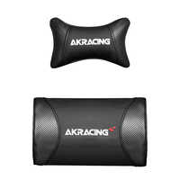 AK racing ヘッドレスト&ランバーサポートセット