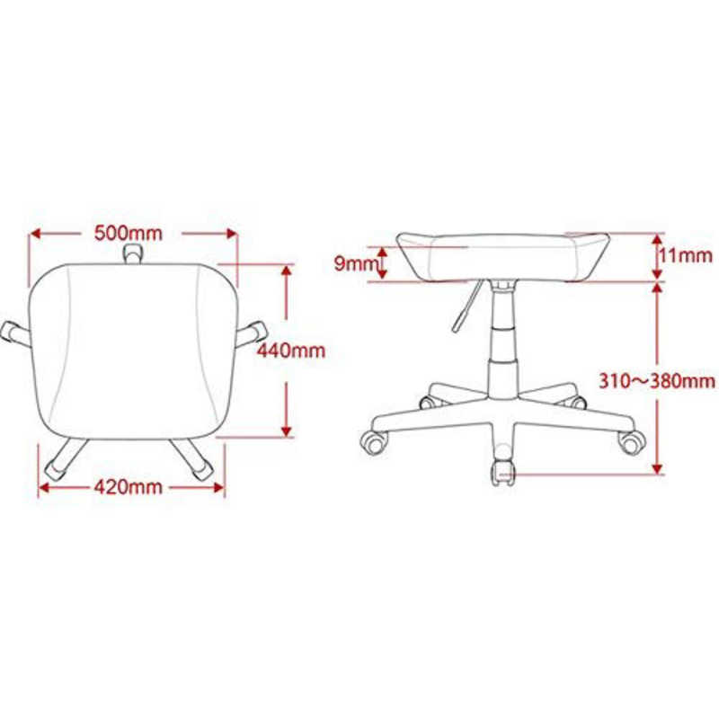 AKRACING AKRACING ゲーミングチェアオプション オットマン ブルー FOOTREST-BLUE FOOTREST-BLUE