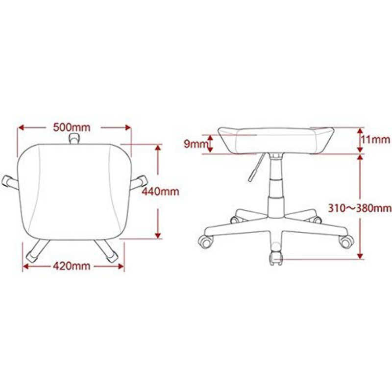 AKRACING AKRACING ゲーミングチェアオプション オットマン ブラック FOOTREST-BLACK FOOTREST-BLACK