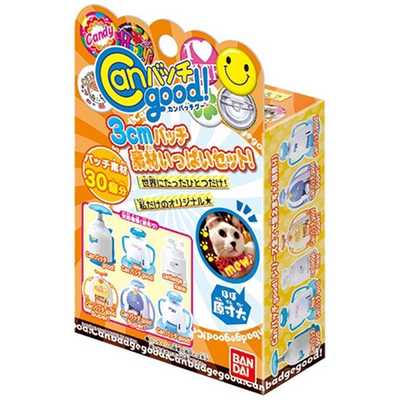 バンダイ BANDAI Canバッチgood! 3cmバッチ素材いっぱいセット Can