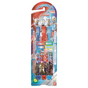 バンダイ BANDAI ウルトラヒーロー 子ども用歯ブラシ 3本セット バンダイ BANDAI ウルトラヒーロー 子ども用歯ブラシ 3本セット