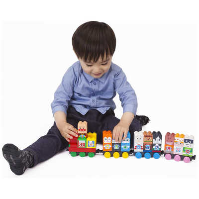 アンパンマン☺︎☺︎さん専用！ バンダイ BANDAI それいけ!アンパンマン ブロックラボ SLマンと