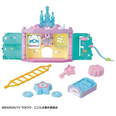バンダイ BANDAI キラキラハッピー ひらけ!ここたま オルゴｰルのここ