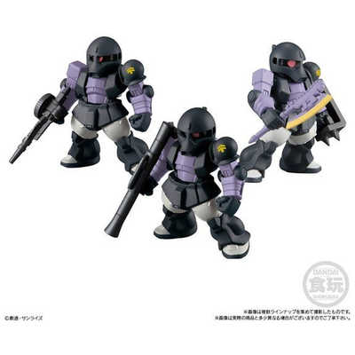 FW GUNDAM CONVERGE ♯21 ザクI ザクI(黒い三連星仕様) 4個セット