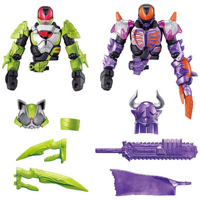 リボルブチェンジフィギュア 仮面ライダータイクーン＆仮面