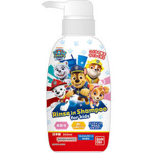 バンダイ　BANDAI リンスインシャンプー パウパトロール300ml 