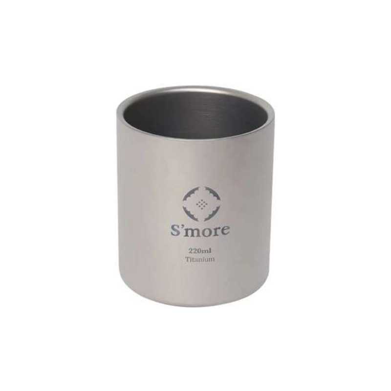 SMORE SMORE Titanium Mug 220 チタンマグカップ(220mL)  SMOrsUT001Ma220slv SMOrsUT001Ma220slv