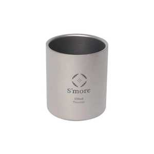 SMORE Titanium Mug 220 チタンマグカップ(220mL)  SMOrsUT001Ma220slv