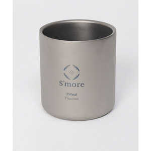 SMORE Titanium Double Cup 350 二重構造 チタンカップ(350mL) SMOrsUT001DCa350slv SMORE Titanium Double Cup 350 二重構造 チタンカップ(350mL) SMOrsUT001DCa350slv