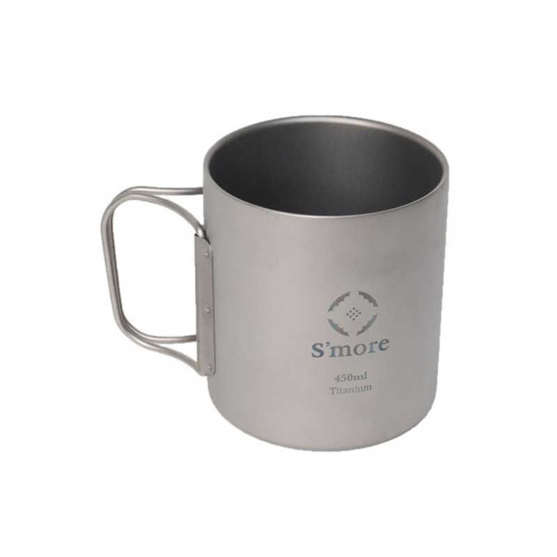 ティーオー ティーオー Titanium Double Mug 450 二重構造 チタンマグカップ(450mL) SMOrsUT001DMa450slv SMOrsUT001DMa450slv SMOrsUT001DMa450slv