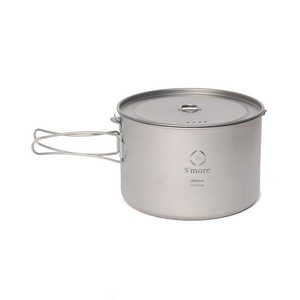 SMORE Titanium Hanging Pot 2800 チタンハンギングポット(2800mL) SMOrsUT001HPa2800slv SMOrsUT001HPa2800slv