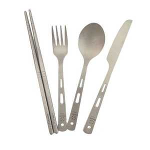 SMORE Titanium Cutlery Set チタニウム カトラリー セット SMOrsUT001CSaFslv SMOrsUT001CSaFslv