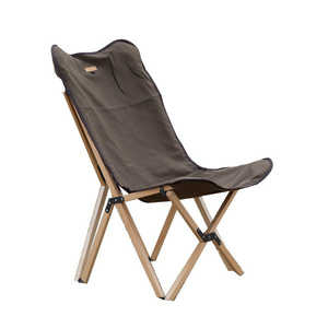 SMORE Woodi Pack Chair ウッディ パック チェア(53×58×81cm/ブラウン) SMOrsPC001aFbrw