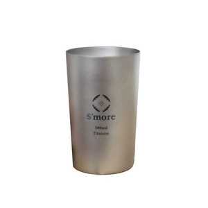 SMORE Titanium Tumbler Double300 チタンタンブラー(500mL) SMOrsUT001TD2a300slv SMOrsUT001TD2a300slv