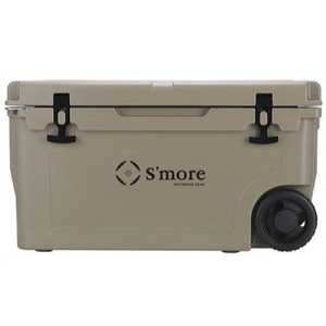 SMORE Becool cooler box 55 移動式クーラーボックス(カーキ) smoCJ001BCBX2a55beg smoCJ001BCBX2a55beg
